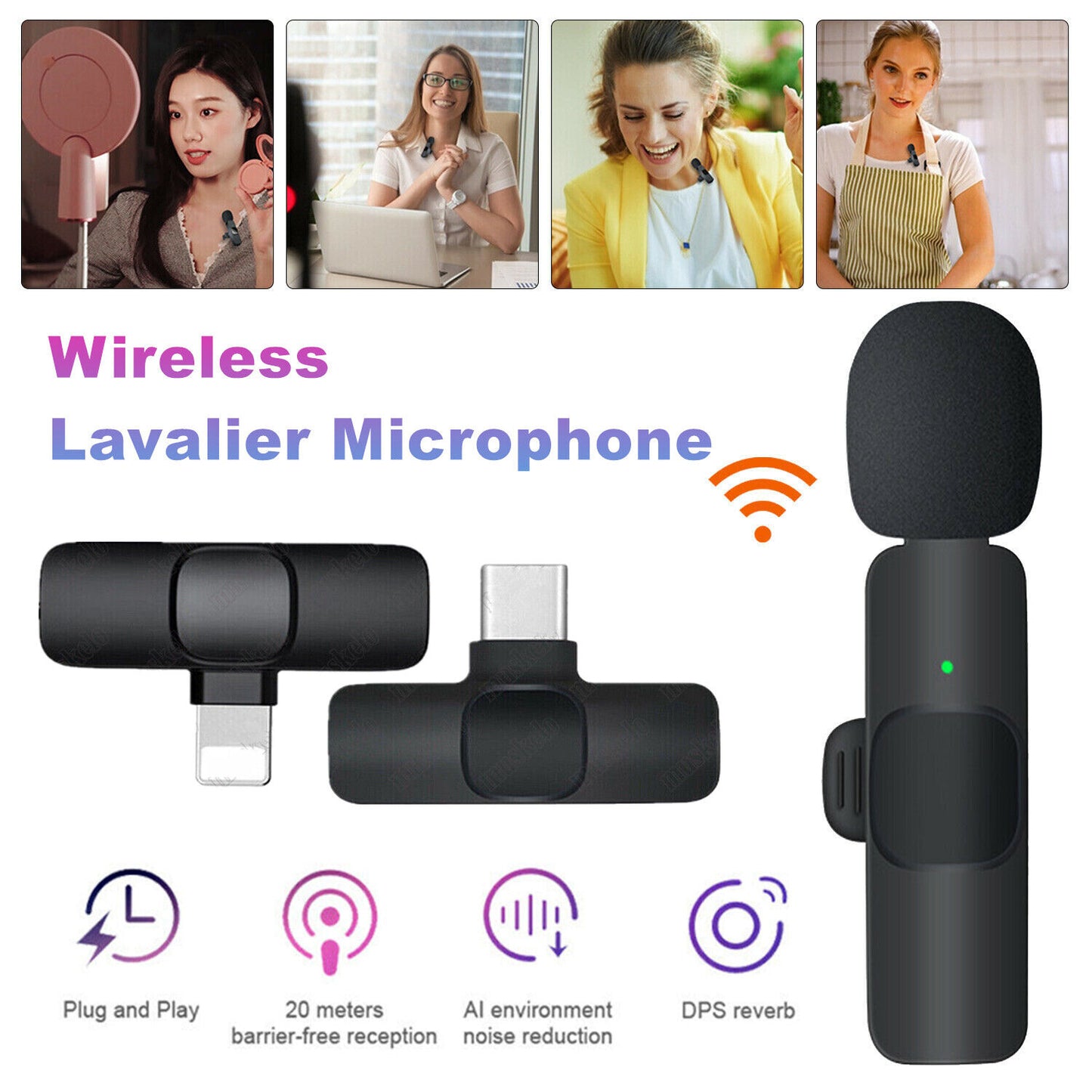 Mini Microphone with easy phone connection