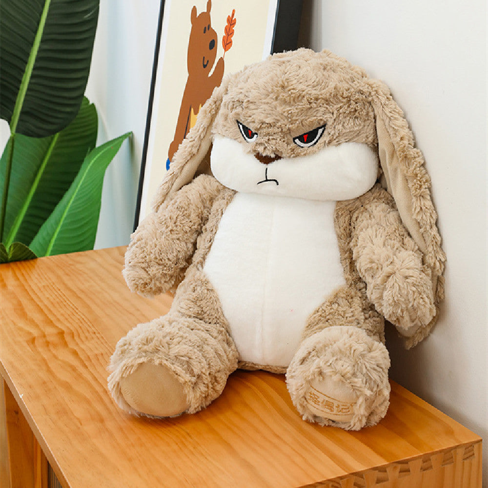 Angry Rabbit Pillow Plush Toy