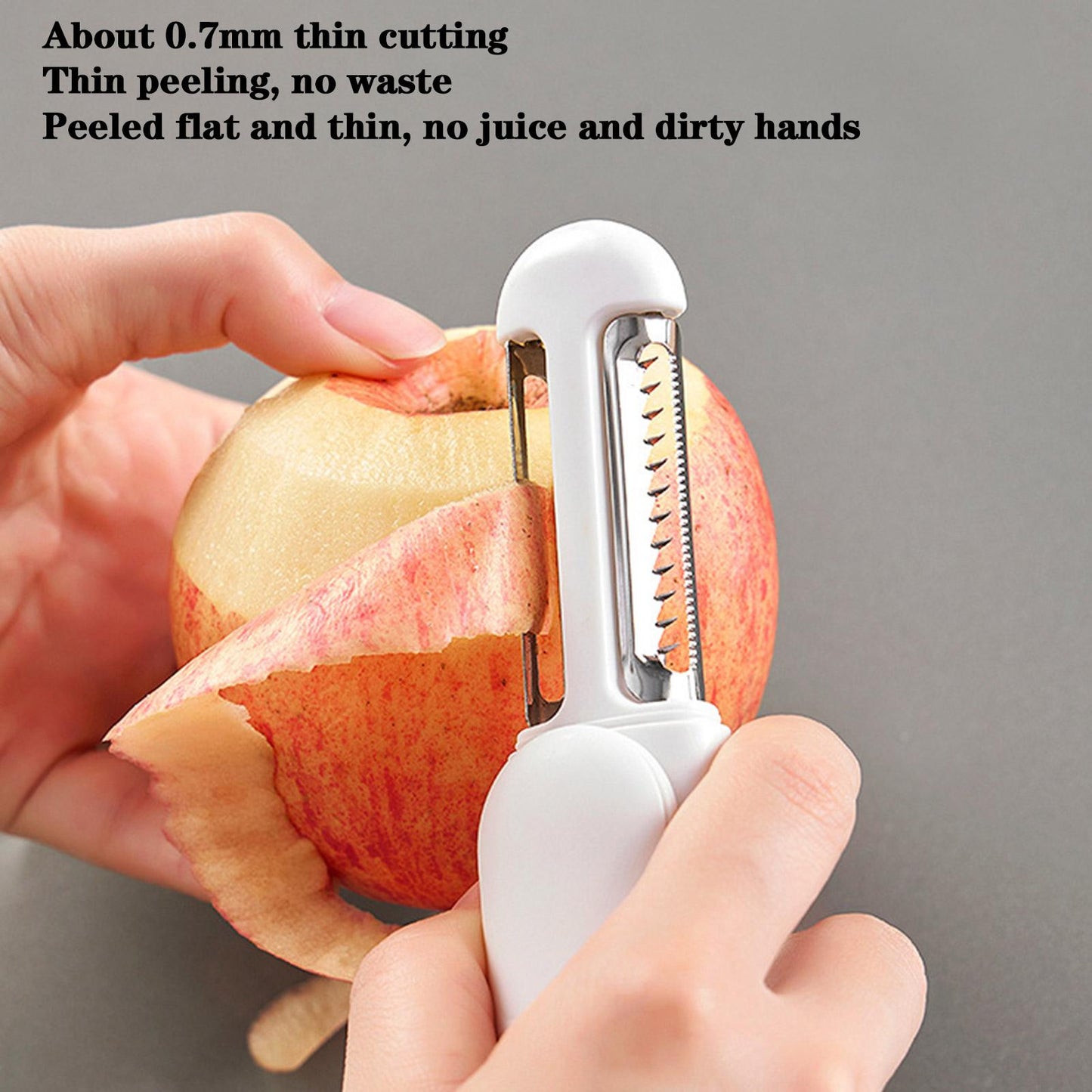 Stainless Steel 3 in 1 Peeler