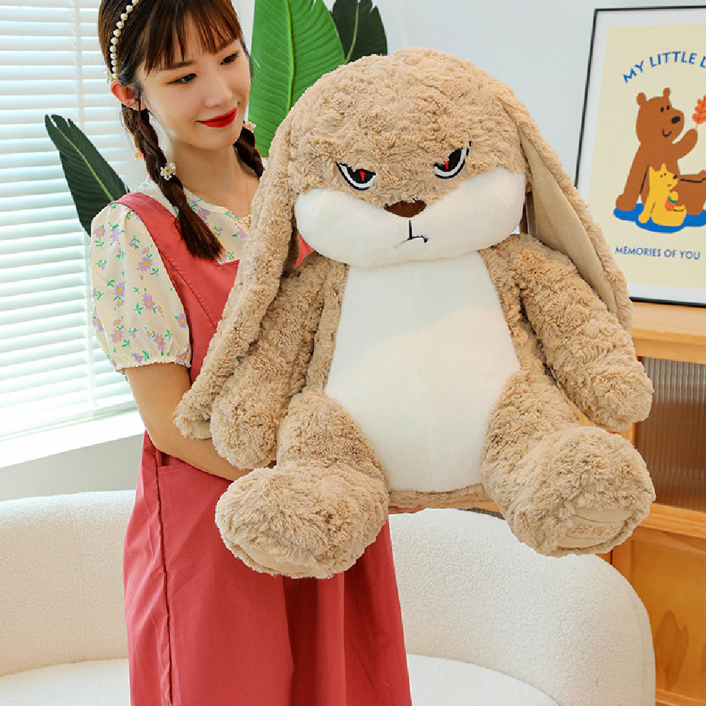 Angry Rabbit Pillow Plush Toy