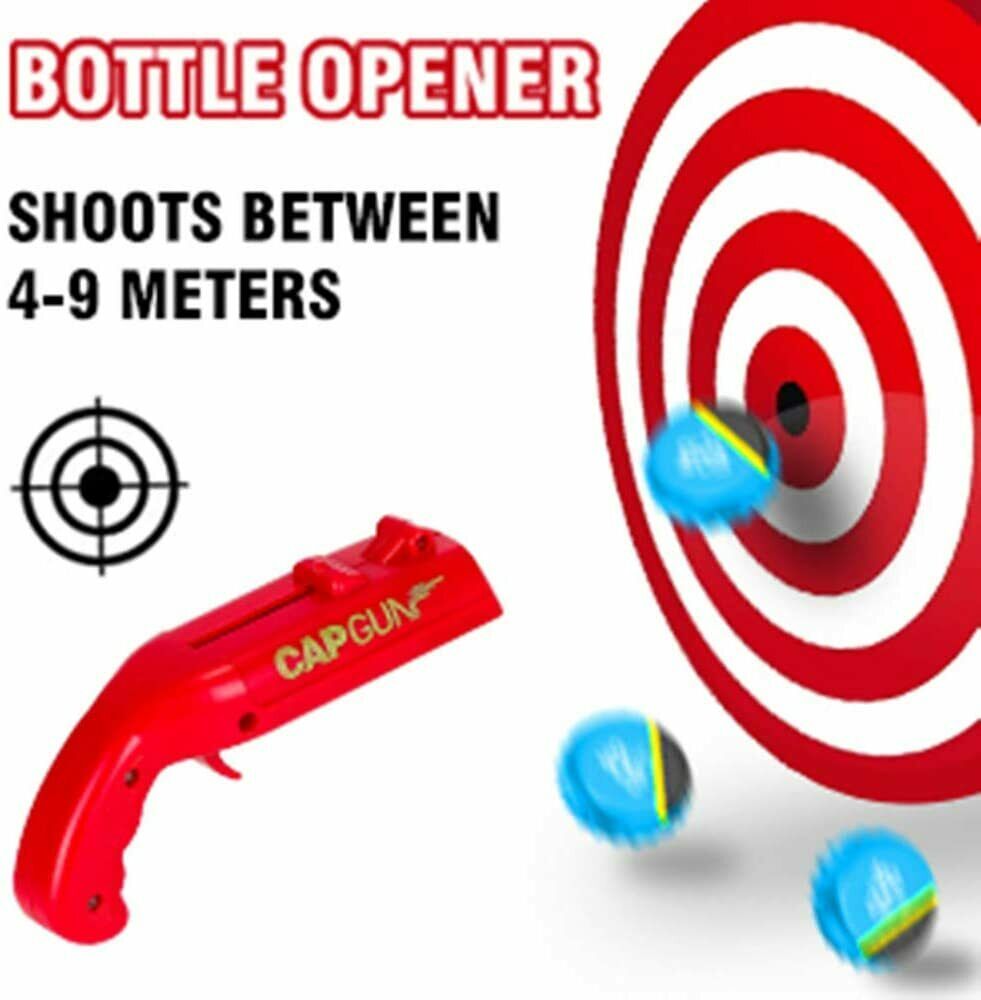 Cap Launching Bottle Opener