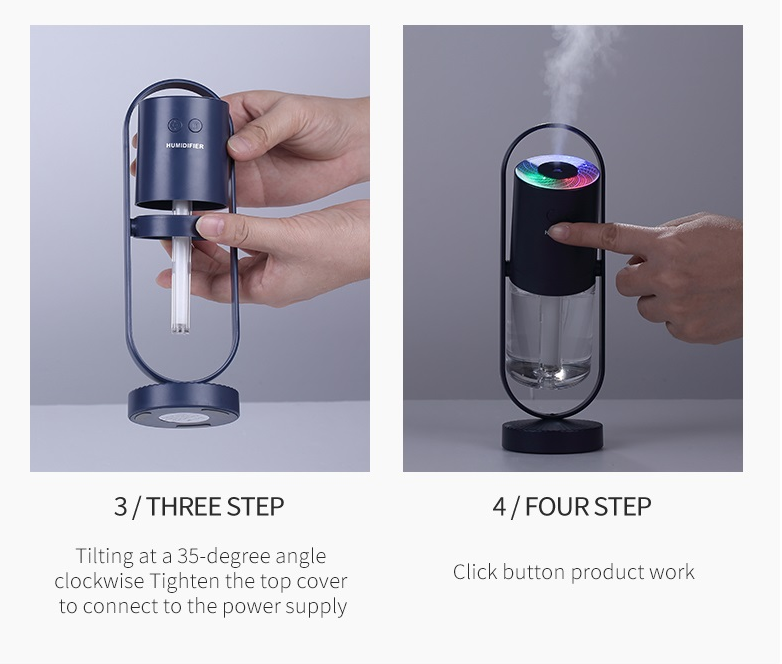 USB Air Humidifier and Air Purifier