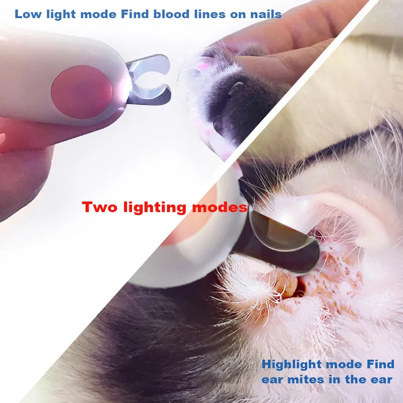 LED Professional Pet Nail Clipper