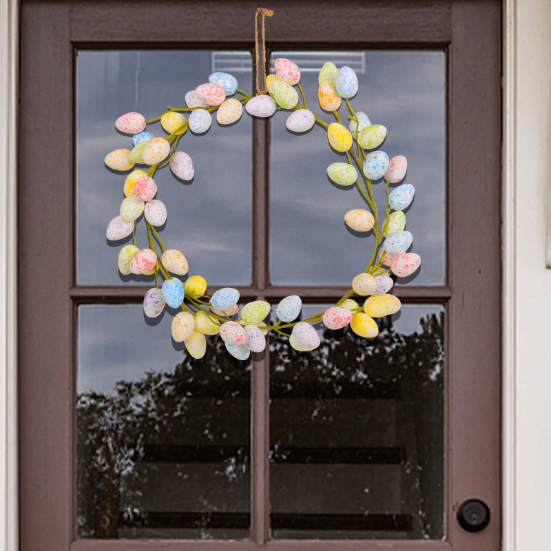 Easter Egg Wreath