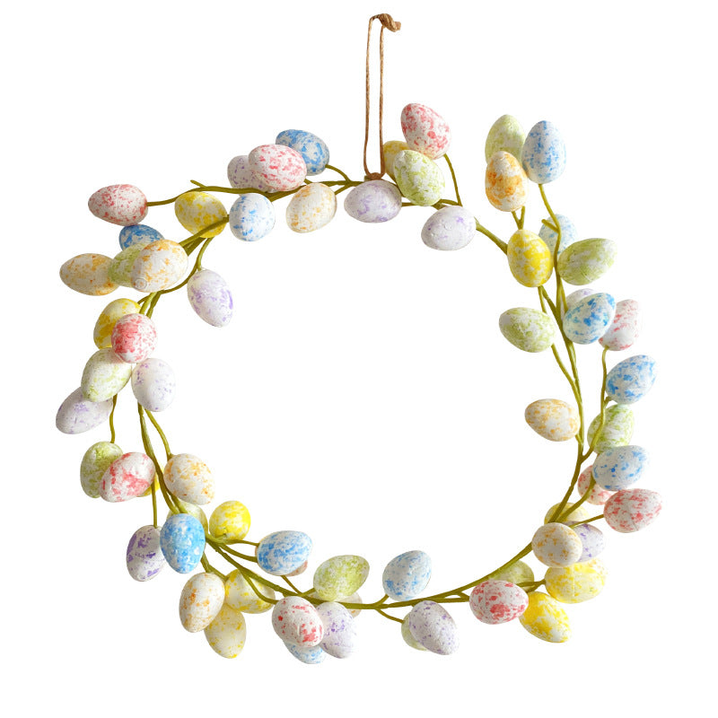 Easter Egg Wreath