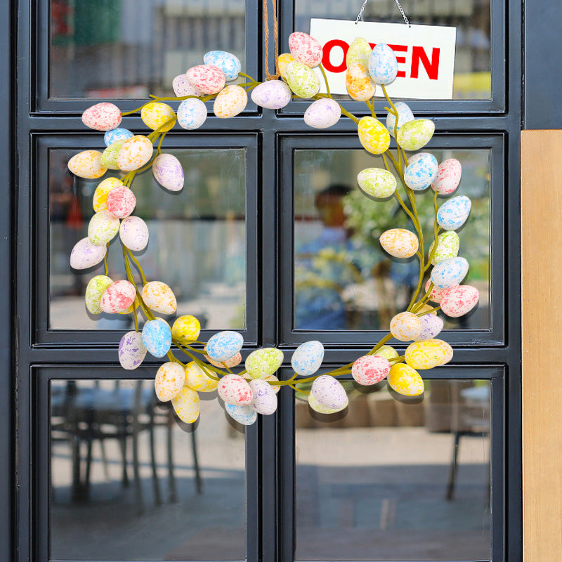 Easter Egg Wreath