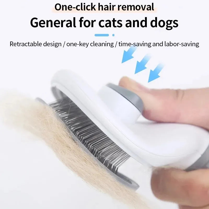 Self-Cleaning Pet Brush