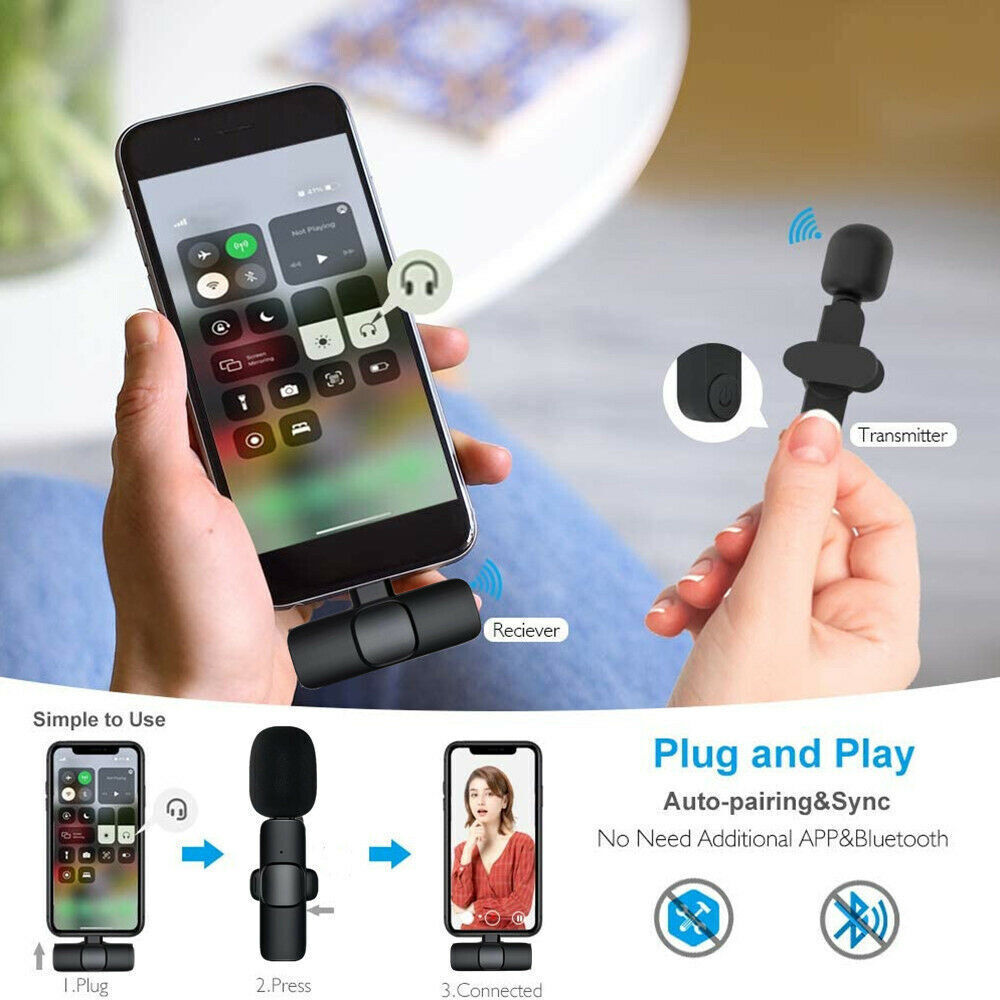 Mini Microphone with easy phone connection