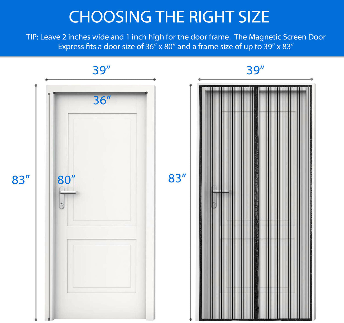 Magnetic Screen Door