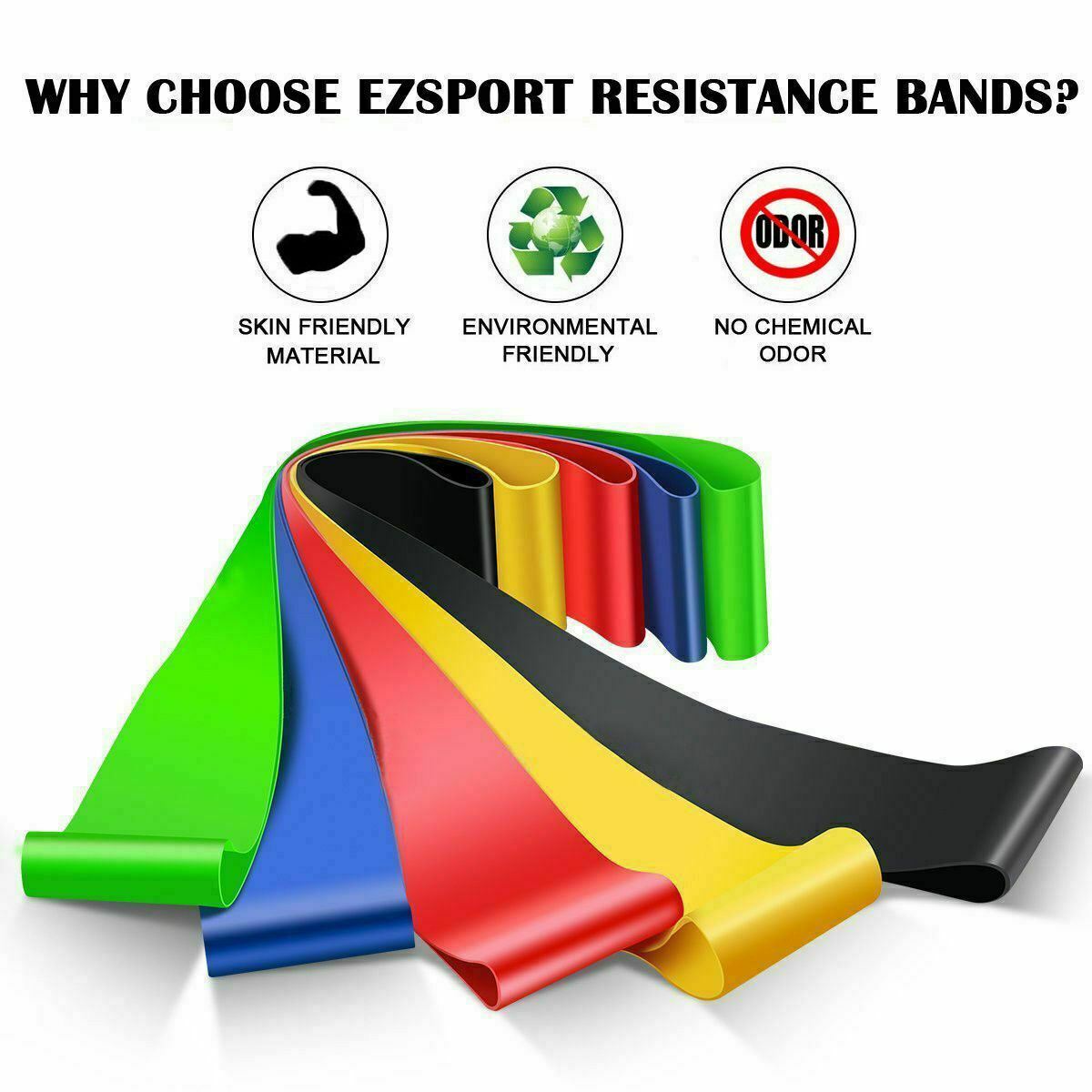 Resistance Bands (Set of 5)