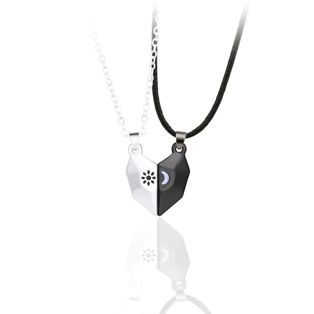 Magnetic Couple Necklace