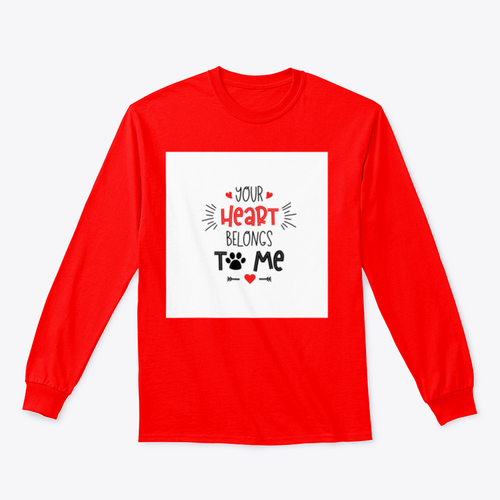 "You Heart Belongs to Me" Pet Mom Sweatshirt