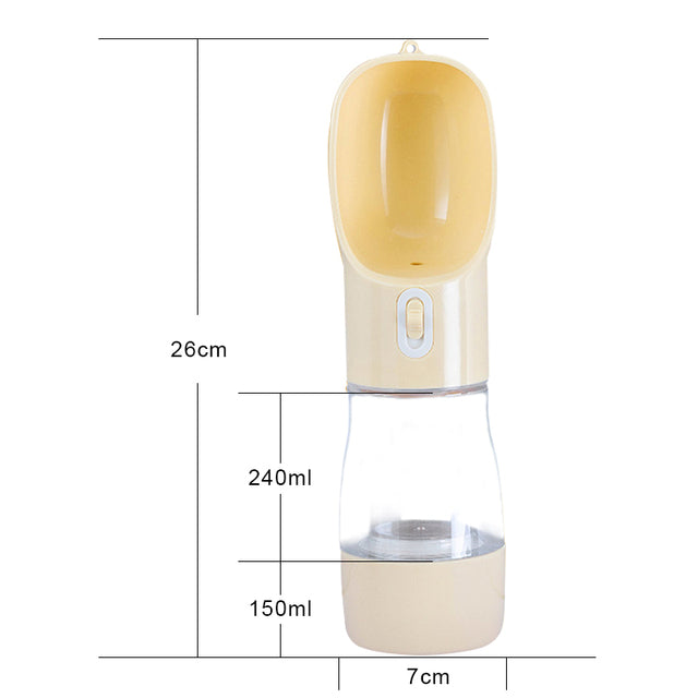 Portable Pet Water and Food Feeder