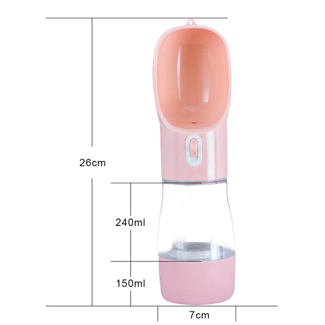 Portable Pet Water and Food Feeder