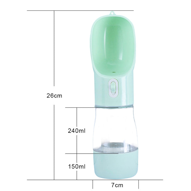 Portable Pet Water and Food Feeder