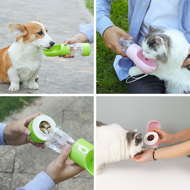 Portable Pet Water and Food Feeder