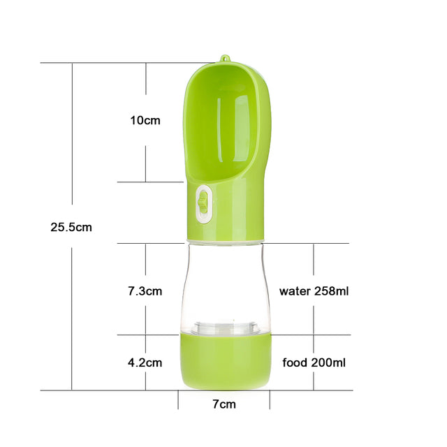 Portable Pet Water and Food Feeder